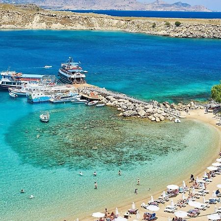 Lindos Vigli Private Villa Exteriör bild