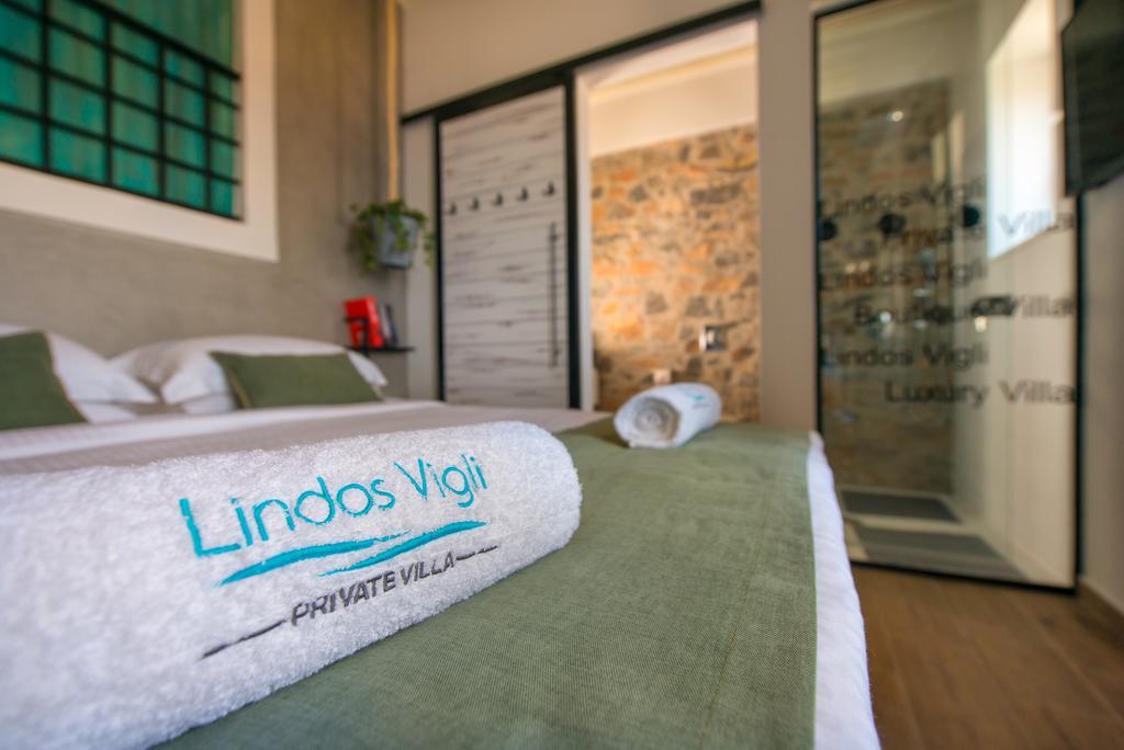 Lindos Vigli Private Villa Exteriör bild