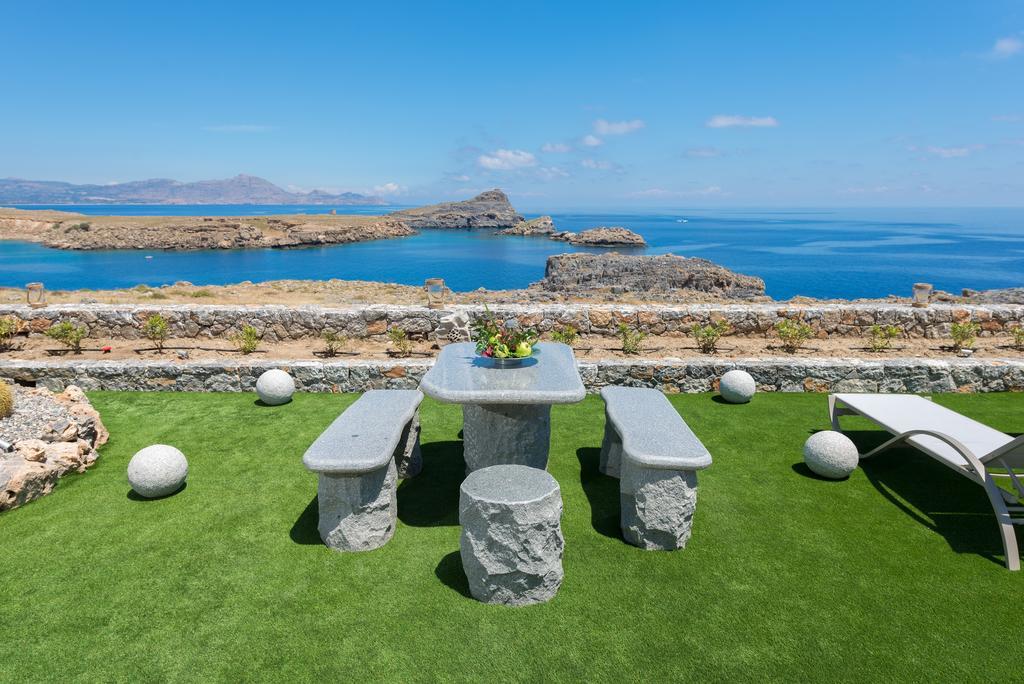 Lindos Vigli Private Villa Exteriör bild