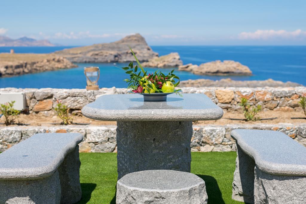Lindos Vigli Private Villa Exteriör bild