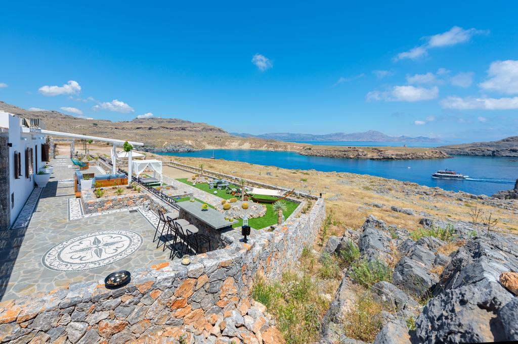 Lindos Vigli Private Villa Exteriör bild