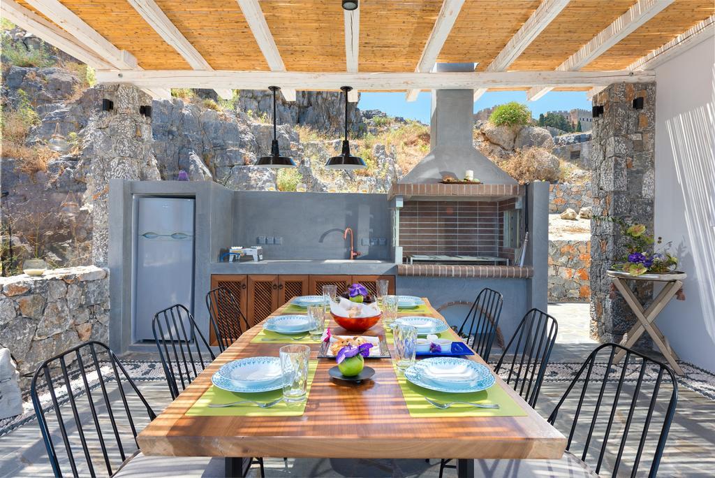 Lindos Vigli Private Villa Exteriör bild