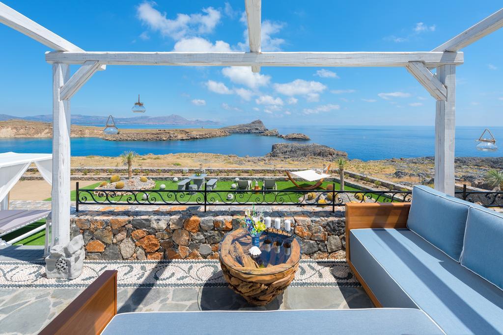 Lindos Vigli Private Villa Exteriör bild