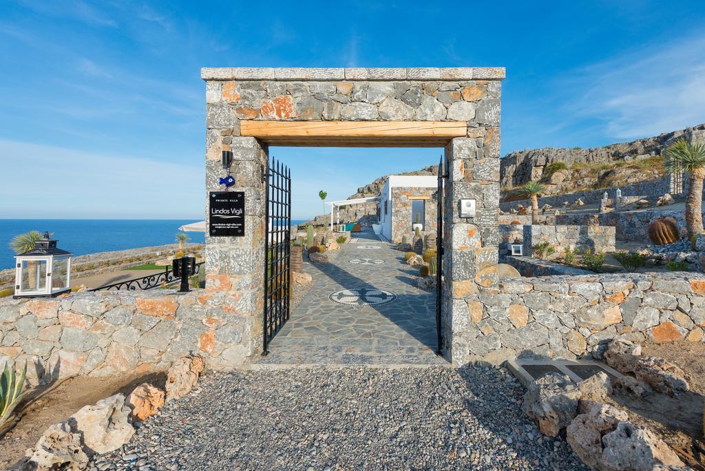 Lindos Vigli Private Villa Exteriör bild