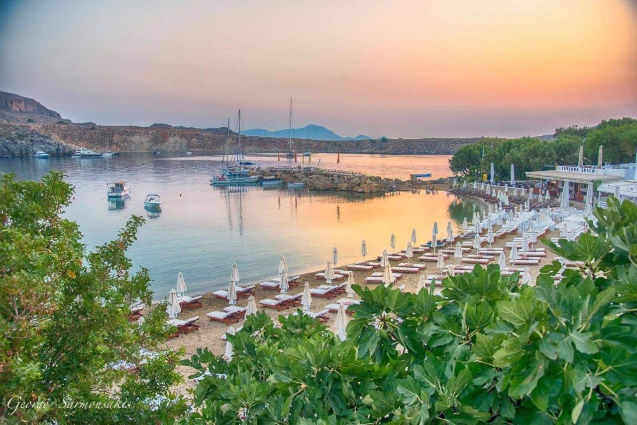 Lindos Vigli Private Villa Exteriör bild